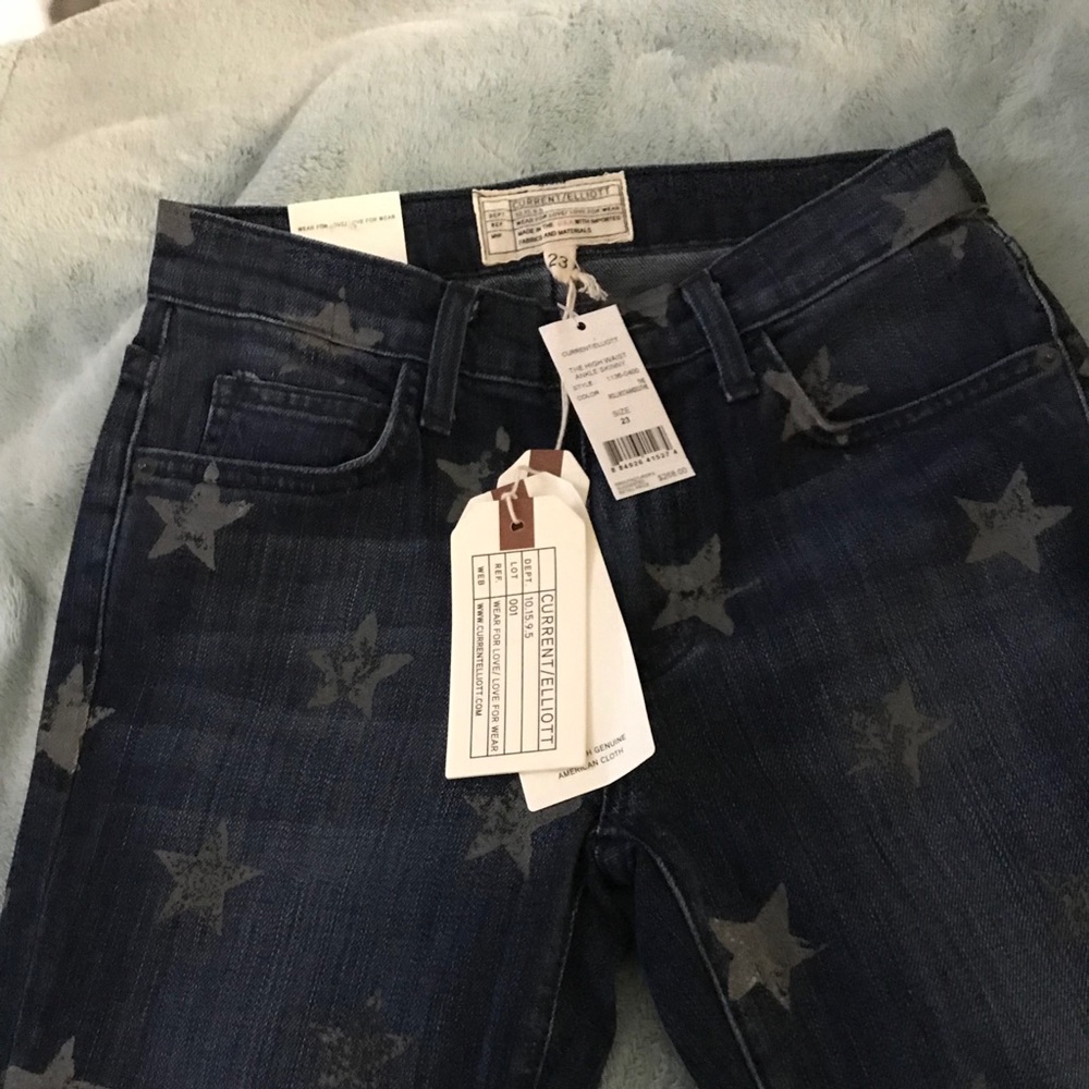 CURRENT ELLIOT STAR JEANS